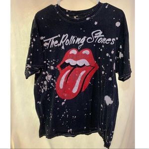 Rolling Stones oversized band tee